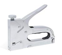 Agrafeuse à main Takkurat 44 - L'agrafeuse multifonction 4 en 1 traite les agrafes à fil plat, les agrafes d'arc, les clous et les broches d'agrafes pour attacher des bandes décoratives, des câbles, des tissus et plus encore.