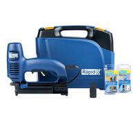Agrafeuse-cloueuse électrique R606 pour agrafes 606/12-25 mm - 8/15-25 mm - Coffret - RAPID-ISABERG - 10643015