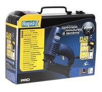 Agrafeuse cloueuse électrique RAPID R606 - Système Focused Power - Coffret inclus