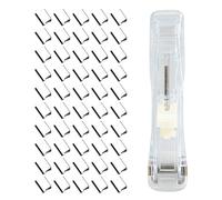 Agrafeuse Compacte,Distributeur de Pinces à Chemises Scolaires | Agrafeuse à Clip Documents,pour Entreprise, Salle de rchives, Dortoir étudiant, Université, Bureau, École, , Maison