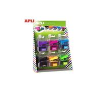 Agrafeuse De Bureau - Agrafes N°10 - Assortiment Couleur - Apli