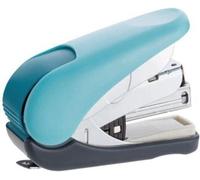 Agrafeuse de bureau - Mini agrafeuse - Pack papier - Solide et compact - 32 feuilles - Bleu nautique