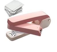 Agrafeuse de papier, agrafeuse de bureau, rotation de bureau - Agrafeuse rotative de bureau portable, reliure avec agrafeuse de 50 pages, pour utilisation par les étudiants ou les officiels