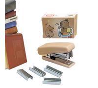 Agrafeuse de table Capybara - Agrafeuse Capybara, agrafeuse portative pour le lieu de travail de la maternelle | Petite agrafeuse de bande dessinée pour le lieu de travail