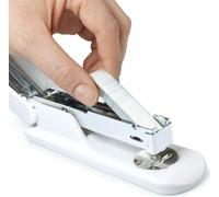 Agrafeuse Eco Sting Ray avec agrafes soft blanc Paquet de 12 pièces