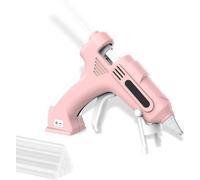 Agrafeuse électrique Smaltack + kit de tiges - 10 tiges d'agrafage de 7 mm de hauteur - Petite agrafeuse pratique pour les enfants, les étudiants et les artisans