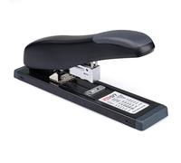 Agrafeuse forte SAX, avec agrafes 23/10, pour 100 feuilles, profondeur max. 55mm, agrafage fermé, matériau robuste, design élégant