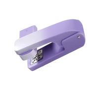 Agrafeuse inclinée avec une capacité de 20 pages et une base antidérapante pour une reliure stable, agrafeuse ergonomique à tête rotative pour gauchers et droitiers et utilisation de bureau