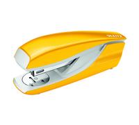 Agrafeuse Leitz Wow métal - agrafes 26/6 et 24/6 - capacité 30 feuilles jaune
