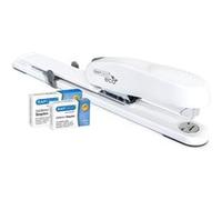 Agrafeuse - Long bras - Agrafes 26/6mm - Blanc - Inclus 2000 agrafes - Rapesco