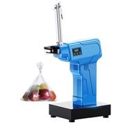 Agrafeuse manuelle pour sac à dos, machine à nouer des sacs en plastique, ensemble rapide avec contrôle numérique, anti-pincement et silencieuse, pour supermarché, magasin de fruits