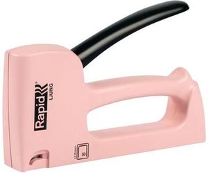 Agrafeuse Manuelle Rapid R53, Agrafes N°53 4-10mm, Plastique Recyclé 90%, Ljung Rose Bruyère