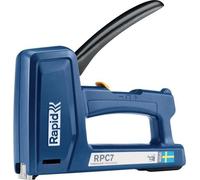 Agrafeuse Manuelle Rapid RPC7, 7-en-1, Pour Agrafes et Clous, Technologie Powercurve, Compatible Agrafes Fil Fin/Plat/Câbles, Clous et Pointes