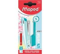 Agrafeuse Maped Universal Metal Pastel Half Strip 24-26/6 avec 400 agrafes Vert et Argent Vert et Argent G