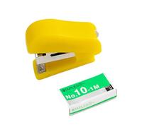 Agrafeuse Mini,Fournitures de Bureau Compactes - Petite Agrapilleuse Mignonne avec Agrafes | pour Travaux Scolaires Devoirs de Documents Organisation Domicile Bureau