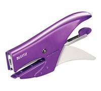 Leitz Agrafeuse pince Wow 5531 – Agrafes n°10 – Capacité 10 feuilles – Violet