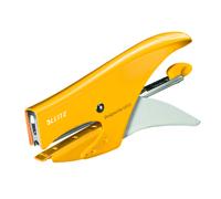 Agrafeuse pince Leitz Wow 5531 - agrafes 10 - capacité de 10 feuilles - jaune