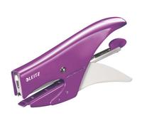 Agrafeuse pince Leitz Wow 5531 - agrafes 10 - capacité de 10 feuilles - violette