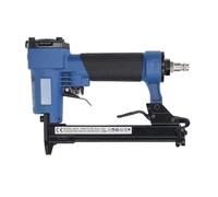 Agrafeuse Pneumatique à Pression de Travail de 4 à 7 Bars, Compatible avec les Agrafes de 12,8 Mm de Largeur et 6 Mm, 8 Mm, 10 Mm, 13 Mm, 16 Mm de Longueur, pour Tapisserie
