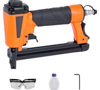 Agrafeuse pneumatique - T50 Agrafeuse - Largeur de couronne 10,8 mm - Agrafes 4-16 mm - Pression de travail 4,8-7,6 bar - Pour bois, rembourrage, tissu, artisanat & bricolage