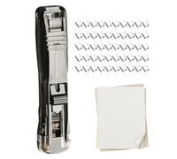 Agrafeuse portable à clip de - Pince à dossier pour organisation de documents | Attache-portable pour bureau portable | Pour bureau, école, classe, travail, étude, papiers, agrafage, organisation,