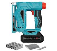 Agrafeuse sans fil compatible avec Makita 18 V batterie | Agrafeuse électrique sans fil, 1000 clous droits et 1000 clous en U, Agrafeuse-Cloueuse Électrique Sans Fil à Batterie