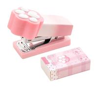 Agrafeuses de poche - Agrafeuse de bureau, mini agrafeuse en forme de griffe de chat, petite couture mignonne, agrafeuse amusante et pratique pour enfants, étudiants, salle de ole, bureau