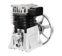 Agrégat compresseur, Compresseur d'air 3 CV Tête de pompe 250 l/min Agrégat de compresseur, Compresseur à piston Compresseur d'air comprimé pour industrie automobile Outils pneumatiques Industrie