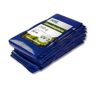 AGRI Plus Bâche en Tissu avec œillets I 4 x 6 m I Différentes Tailles I Epaisseur : 250 g/m² I Bâche de recouvrement Solide et indéchirable I Tout Usage extérieur I Etanche et résistante aux UV