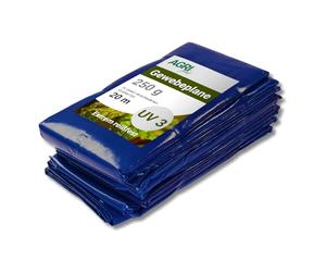 AGRI Plus Bâche en Tissu avec œillets I 4 x 6 m I Différentes Tailles I Epaisseur : 250 g/m² I Bâche de recouvrement Solide et indéchirable I Tout Usage extérieur I Etanche et résistante aux UV
