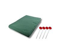 AGRI plus Bache Foin 13 x 12,5 m - avec 12 Clous en métal I Protection Foin en polypropylène de 140 g/m² I Bache pour Foin extrêmement résistant pour Une Protection à Long Terme