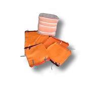 AGRI plus Lot de 100 sacs à pommes de terre dorés sans cordon de serrage I 32 x 48 cm I Différentes tailles I Sacs à grosses mailles avec volume de 5 kg I Sacs de rangement pour fruits, légumes et