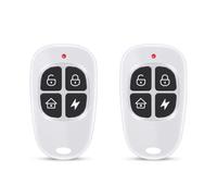 AGSHOME Télécommandes pour Système d’Alarme, Lot de 2 | Commande locale du système, armement et désarmement rapides, fonction SOS, accessoires compacts pour trousseau de clés