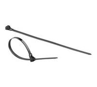 AGT : 100 colliers de serrage réutilisables, coloris noir - 250 x 7,6 mm Noir G