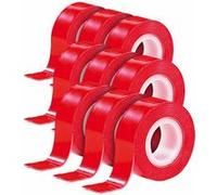 AGT 9 bandes adhésives double-face "Power Zip" - 19 mm x 1,5 m