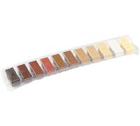 AGT Kit de 11 cires pour réparateur parquet et bois WRS-11.plh