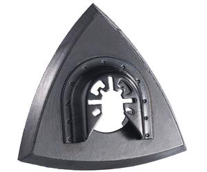 AGT Plateau de ponçage triangulaire pour outils multifonctions, 93 mm