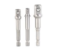 AGT Professional 3 adaptateurs 6 pans vers 4 pans 6,4/9,5/12,7 mm