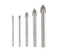 AGT Professional Forets sablés pour verre et carrelage - 4/5/6/8/10 mm
