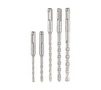 AGT Professional Forets sablés SDS-Plus 5 / 6 / 6 / 8 / 10 mm pour béton