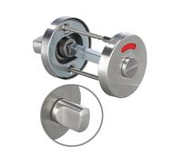 AGT Rosettes rondes pour porte avec verrou et indicateur d'occupation