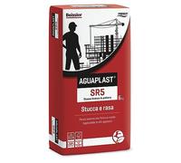 Aguaplast SR5 rugueux blanc. Stuc rasant pour extérieur/intérieur finition rugueuse blanche 6 kg