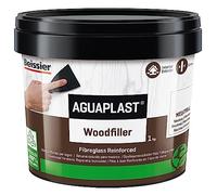 Aguaplast Woodfiller 1 kg mastic fibré prêt à l'emploi pour remplir les trous et les fissures sur bois dans une main unique sans retrait. Couleur neutre