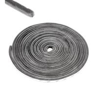 AHANDMAKER 10 m brosse d'étanchéité pour cadre de porte de garage et portes extérieures, butoir en plastique, joint d'étanchéité pour porte coulissante en verre, bloquant le bruit