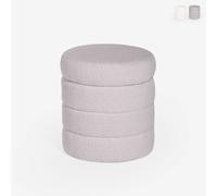 Ahd amazing home design pouf-coffre - Blanc