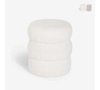 Ahd amazing home design pouf Okami - Blanc