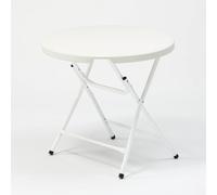 Ahd amazing home design Table de jardin Arthur - Blanc