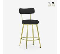 Ahd amazing home design tabouret de bar Kraven - Gris