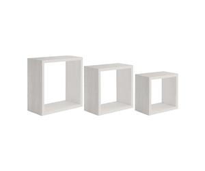 AHD Amazing Lot de 3 Étagères Cubes