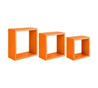 SANITEC Lot de 3 Cubes de décoration de Cauchemar Orange